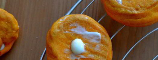 закусочные тыковки с сырной начинкой для хэллоуин. Шаг 8