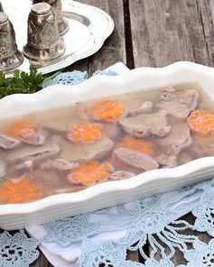 Заливной язык в мультиварке