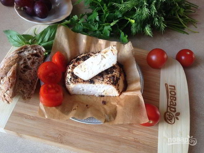 Рецепт запеченной рикотты