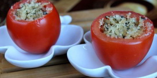 Запеченные помидоры с сыром