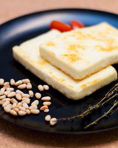 Жареный сулугуни без панировки