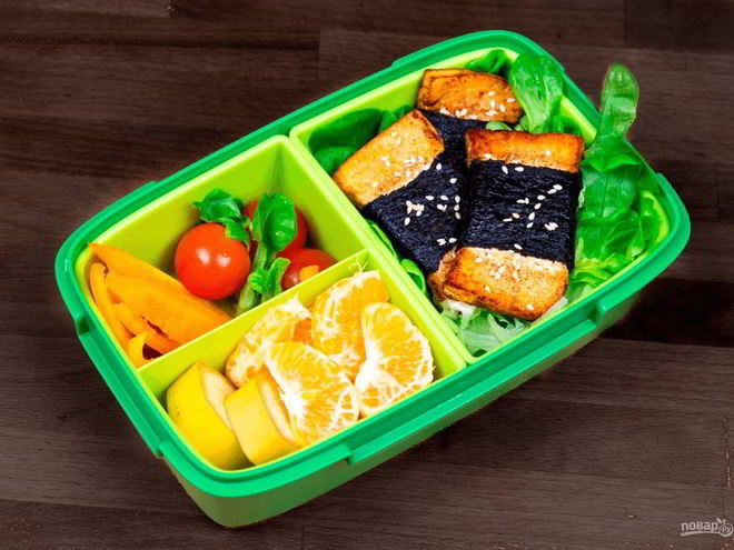 Рецепт жареного сыра в нори