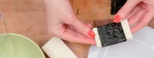 жареный сыр в нори. Шаг 2