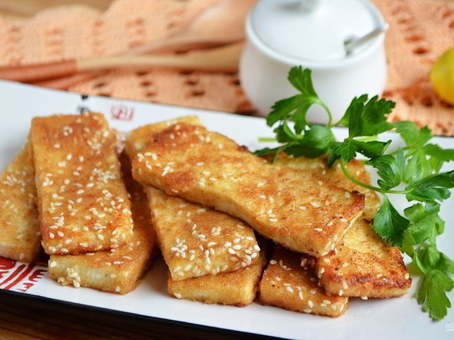 Рецепт жареного сыра