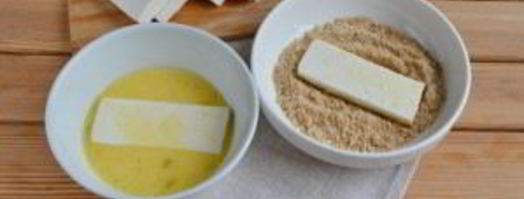 жареный сыр. Шаг 4