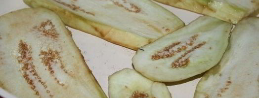 жареные маринованные баклажаны. Шаг 2