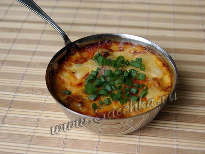 Рецепт жульен с грибами