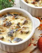 Жульен с курицей и грибами