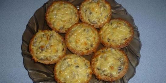 Жульен в тарталетках