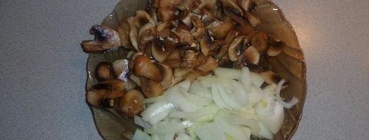 жульен в тарталетках. Шаг 3